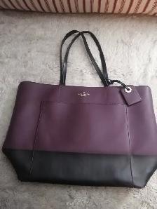 Kate Spade real purse eggplant