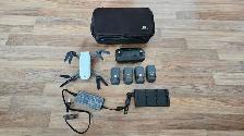 Dji spark drone camera was 5 battery 2 chargers 1 controller