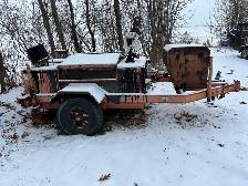 Flat Roofing  250 gallon Tar kettle for sale $8500 obo