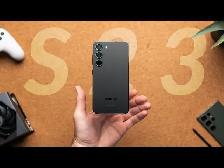 Unlocked Samsung S23 128 GB with one warranty.