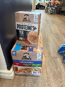 Quaker Instant Oats - 78 Serves Unopened