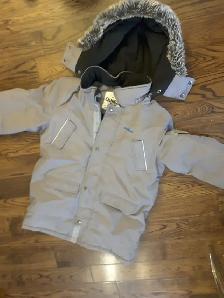Youth boy Winter hooded jacket Size 12