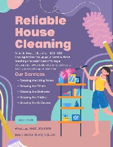 Reliable House Cleaning