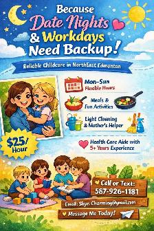 Because Date Nights & Workdays Need Backup