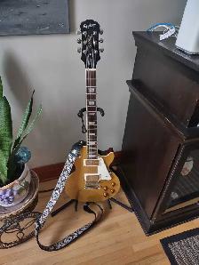 2010 Epiphone Les Paul gold top custom shop