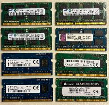 DDR3 SODIMM Laptop RAM 4GB Total 8 pcs. $70 for all