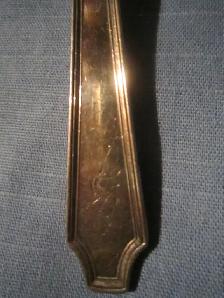 #73-73 LEGACY silverware set for 12, Monogramed 'S'