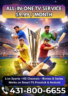 Enjoy T20 Cricket Matches on Your Television