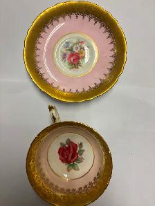 Vintage tea cup and saucer