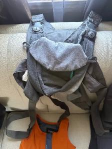 BABY CARRIER AND SKI PANTS