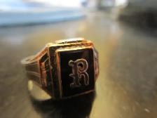 Mens  Ring   gold - Silver