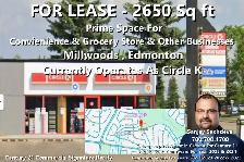 Former Circle K Store Space - For Lease