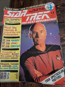 Star Trek the next generation 90s magazines