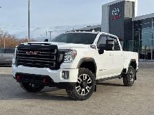 2022 GMC Sierra 3500HD AT4 CREW CAB 4X4 / DIESEL / WIRELESS CHAR