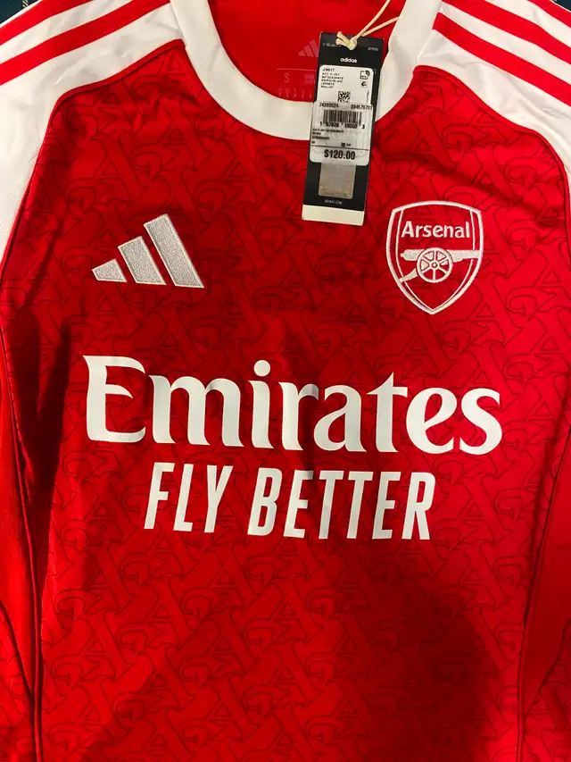 Arsenal 25/26 Home kit