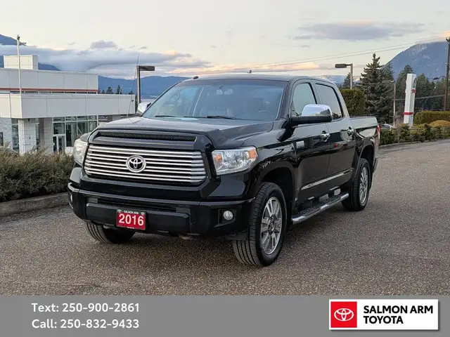 2016 Toyota Tundra Platinum 5.7L V8 PLATINUM CREWMAX BRANDE R...