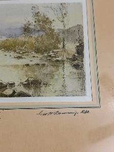 George Downing ink Artwork