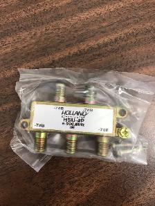 FREE TV CABLE Splitter (Coax) 4-Way, HSU-4P, 5-900 MHz