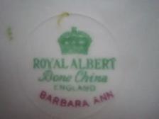 Royal Albert BARBARA ANN fine bone china - Photo 3