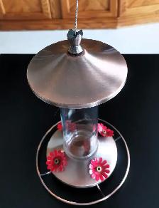 Copper Panorama Seed Wild Bird Feeder - Photo 2