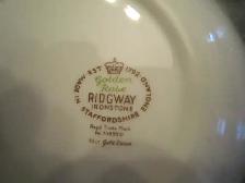 Ridgway GOLDEN ROSE china - Photo 3