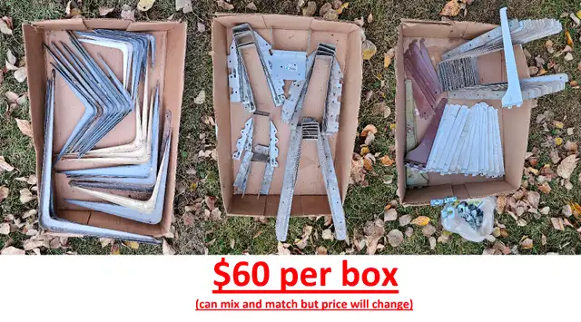 Joist Hanger and Shelf Brackets