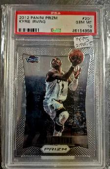 2012-13 Panini Prizm Kyrie Irving  Rookie PSA 10 (31180815)