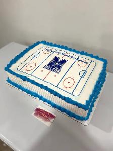 Slab cakes 30 servings , photo cake edible image logo