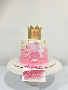 pepa pig Cake 15-20 servings