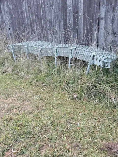 Expandable Gravity Conveyor (Skate-Wheel), Portable & Adjustable