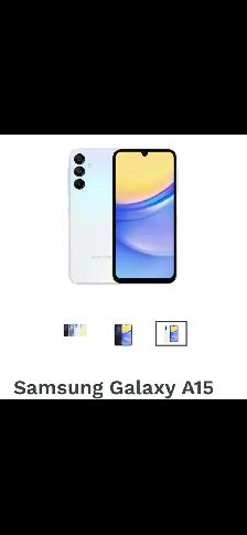 Samsung galaxy a15
