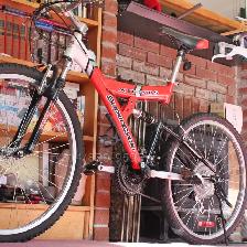 Vélo montagne 26' double suspension cadre-Y vintage 90e NEUVE - Photo 10