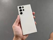 unlocked Samsung S22 ultra 256GB with one year warranty.