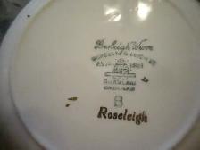 Burgess & Leigh ROSELEIGH Burleigh Ware china - Photo 3