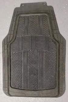 2 Pieces Waterproof Universal Fit Car Rubber Floor Mats