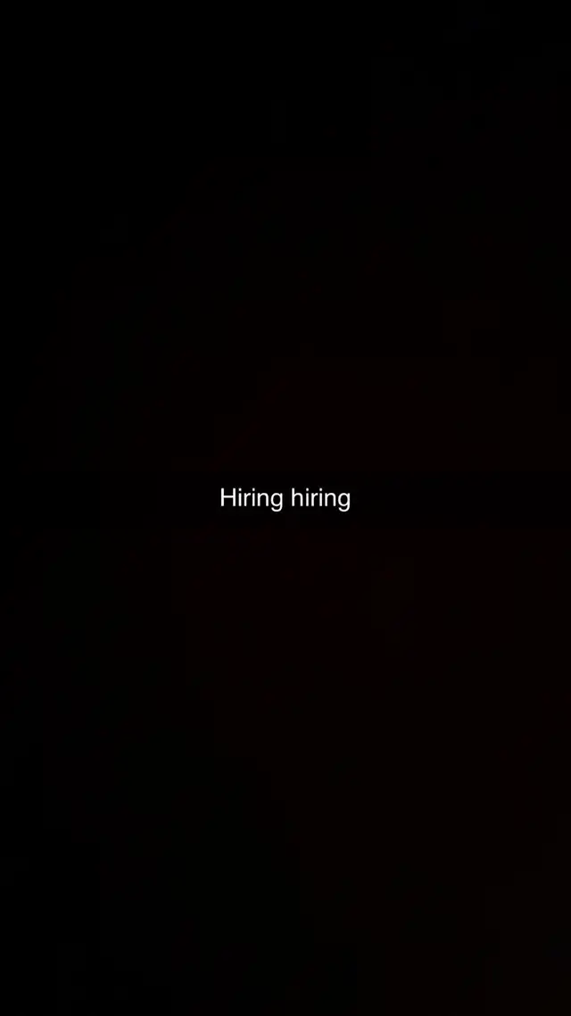 hiring for franchise restaurant