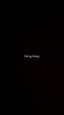 hiring for franchise restaurant