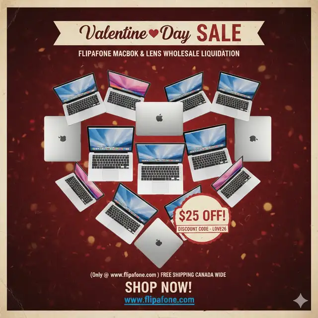 MacBook CLEAROUT Air Pro M1 M2 Valentine's Day