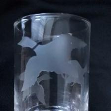 1970's Vintage Collectible ETCHED DUCK shot glass - Photo 3