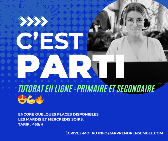 Tutorat en ligne - Maths, Sciences, Français