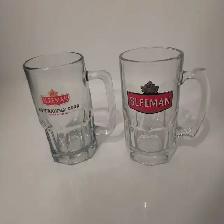 (2) Large Heavy SLEEMAN BEER MUGS