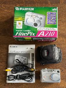 Fujifilm FinePix A210 Silver Digital Camera 3.2MP