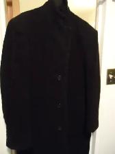 Wool & Cashmere Italian peacoat winter coat, Brogue Italy - Photo 5