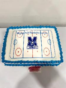 Slab Cake  logo cake Milton Winterhawcks cake  25-30 servings - Photo 4