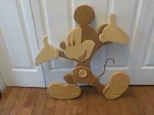 Mickey Mouse-Solid Wood