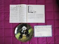 PANDA BEAR COLLECTOR PLATE