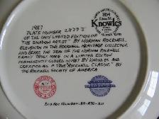 SHADOW ARTIST COLLECTOR PLATE - Photo 2