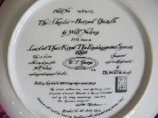 SLENDER-HORNED GAZELLE COLLECTOR PLATE - Photo 2