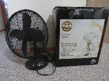 CAST IRON DESK FANS