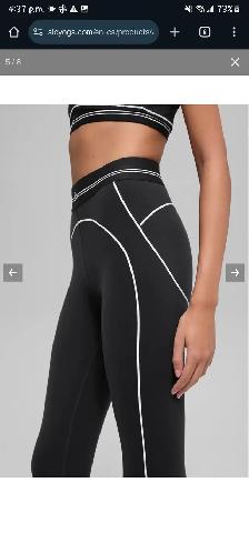 Brand New Alo Airbrush High-Waist 7/8 Heart Throb Legging